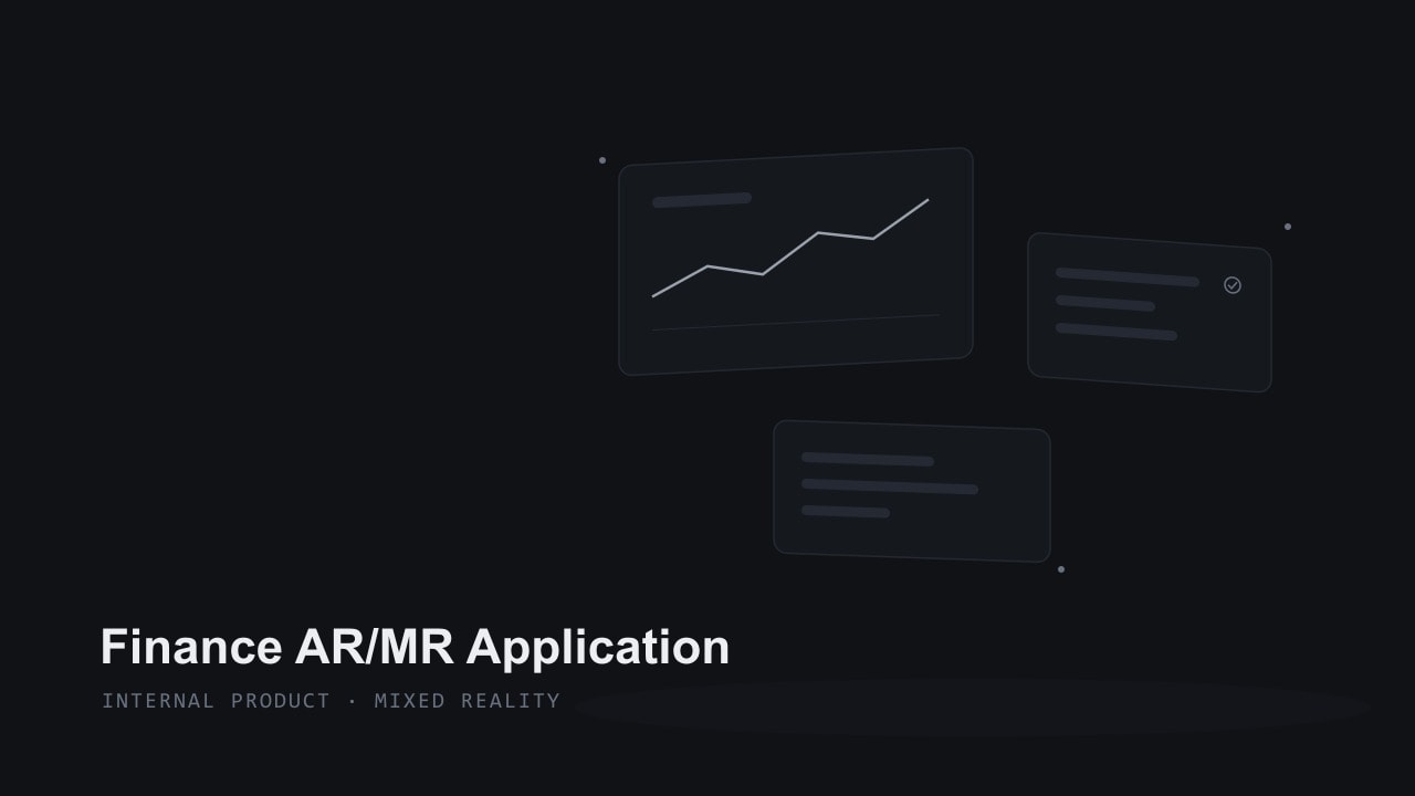 Finance AR/MR Application